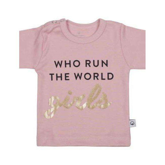 T-shirt korte mouw / Who run the world