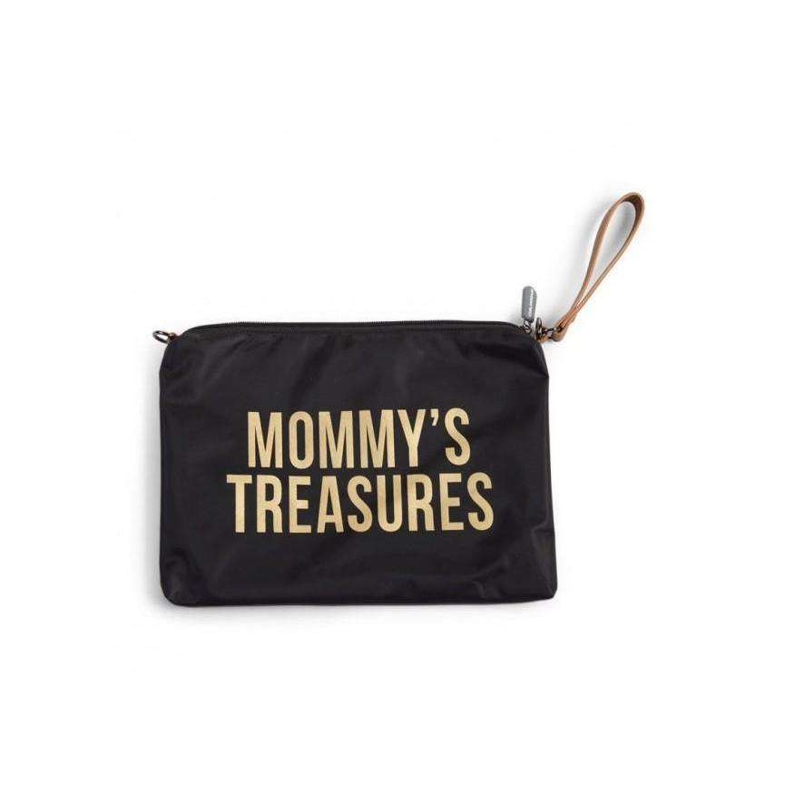 Mommy Bag / Clutch / Black Gold