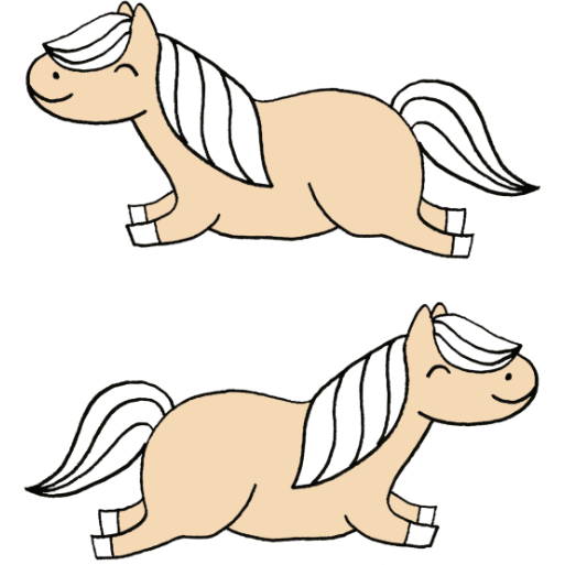 Strijkapp / Pony
