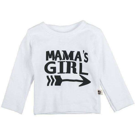T-shirt lange mouw / Mama's girl