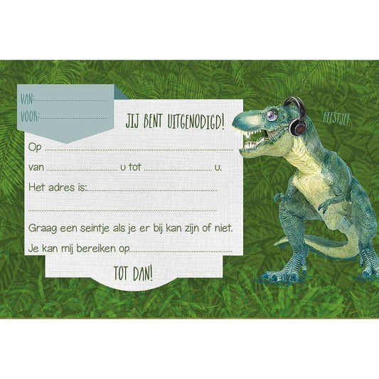 Uitnodigingen / Dinosaurus