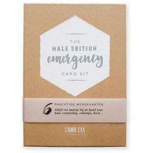 Wenskaart / Male Emergency Card Kit